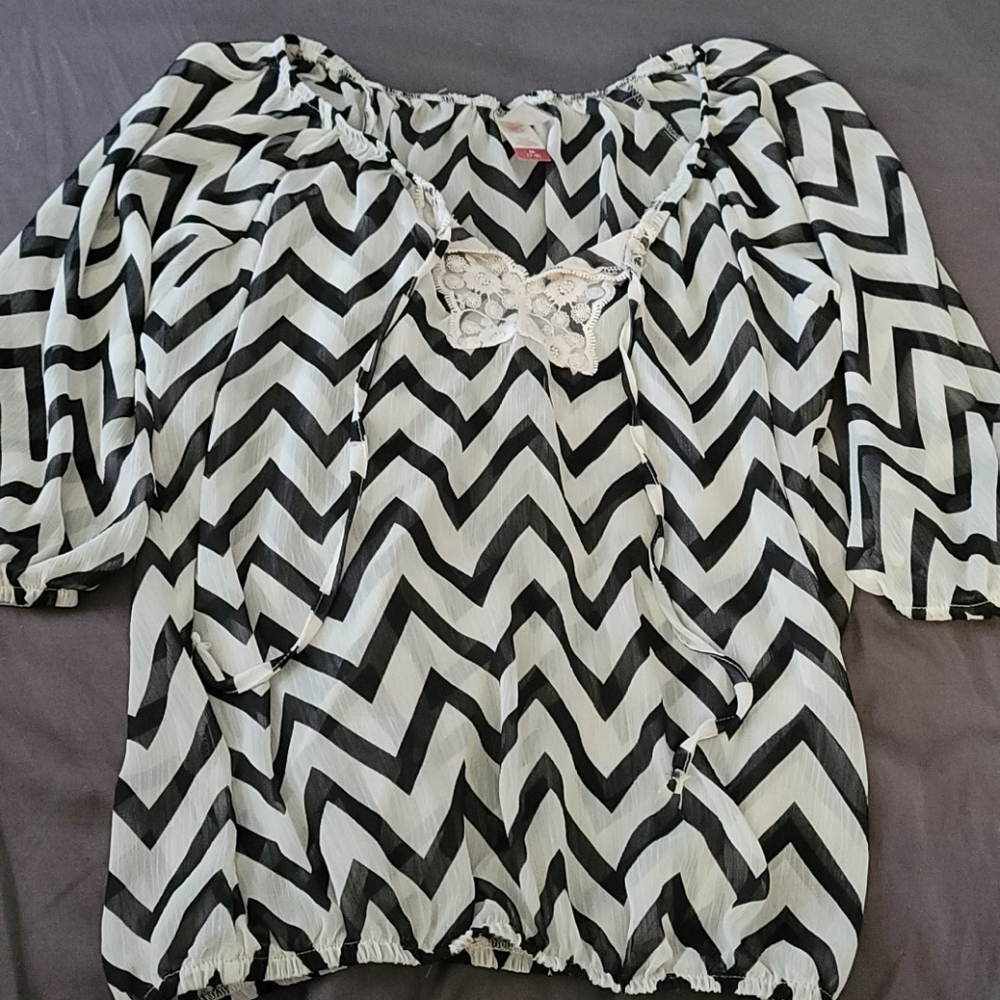 Chevron blouse